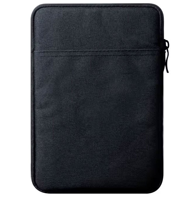 Abt 11" Canvas Tablet Sleeve Case Travel for iPad Pro 11-Inch and Air 1/2 in Black - SLEEVE11BLACK - image 1