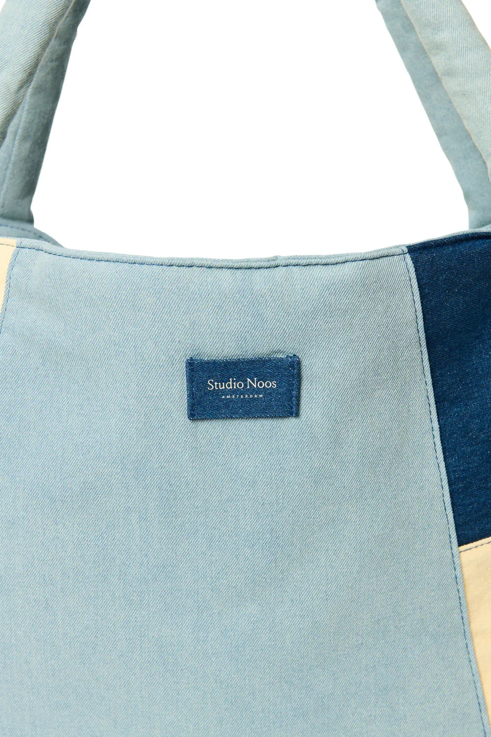 Denim-Patchwork-Muttertasche