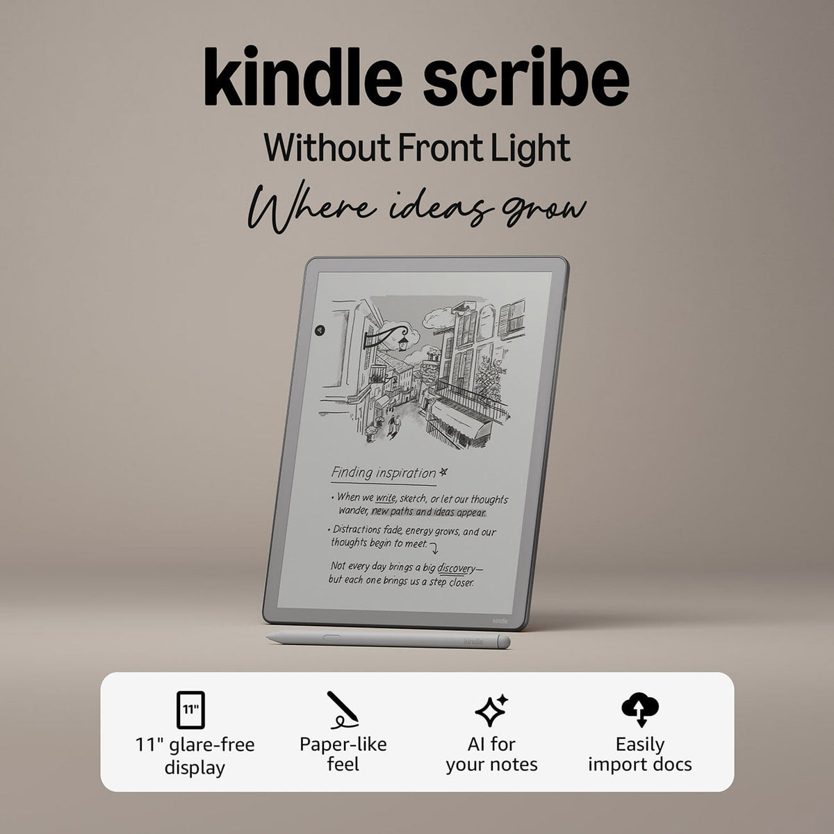 Amazon Kindle Scribe without Front Light 11-Inch 16GB in Graphite - B0F3BLPFS9 - image 2