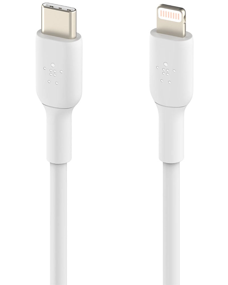 Belkin BOOST CHARGE White 3.3 Foot USB-C To Lightning Cable - CAA003BT1MWH - image 2