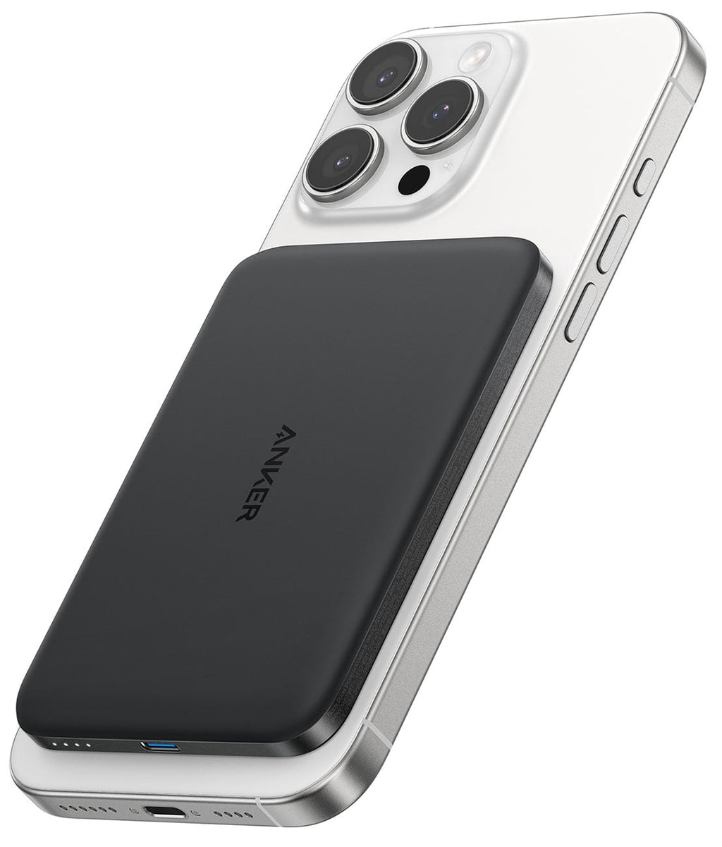 Anker Nano Power Bank (5K, MagGo, Ultra-Slim) in Black - A1665H11-1 - image 3