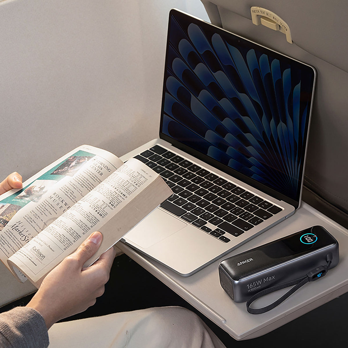 Anker Nano Power Bank (25K, 165W, Built-In and Retractable Cables) in Space Black - A1117H11-1 - image 7