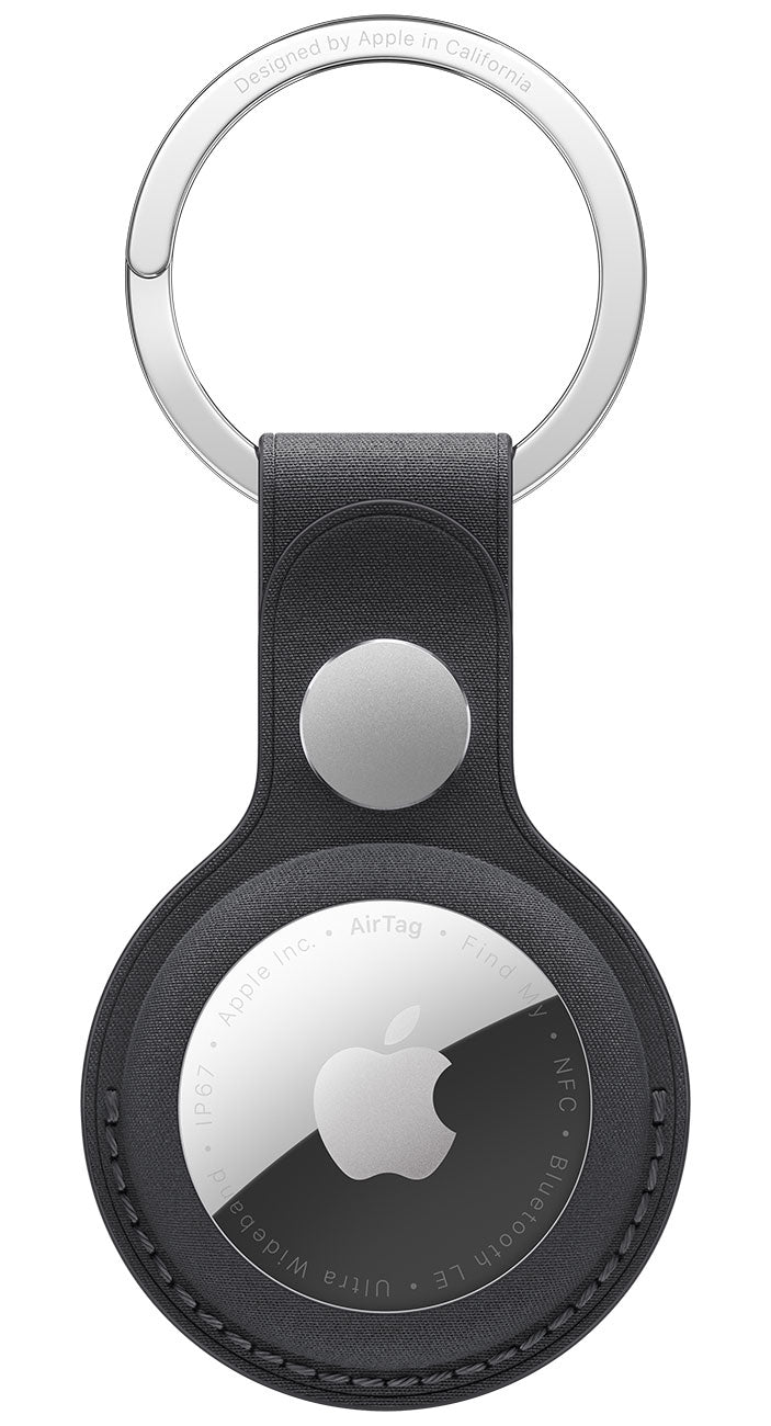 Apple AirTag FineWoven Key Ring in Black - MGG24ZM/A - image 1