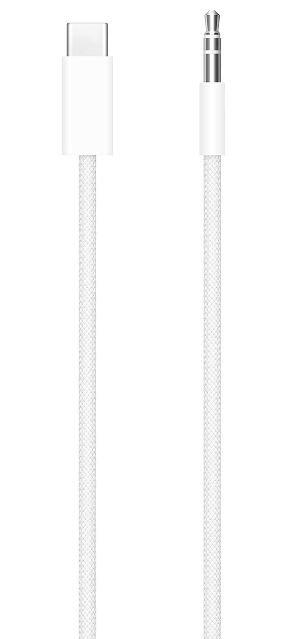 Apple USB-C to 3.5mm Audio Cable 1.2m in White - MDV84AM/A - image 2