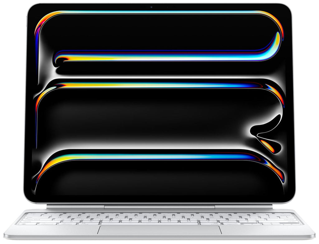 Apple Magic Keyboard Case for iPad Pro 13-Inch (M4) in White - MWR43LL/A - image 1