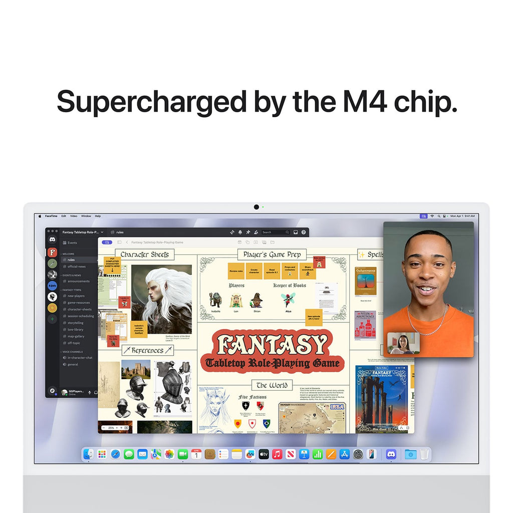 Apple 24-Inch iMac M4 10-Core 16GB RAM 256GB SSD, 10-Core GPU Retina 4.5K Desktop Computer in Silver (Lat - image 6