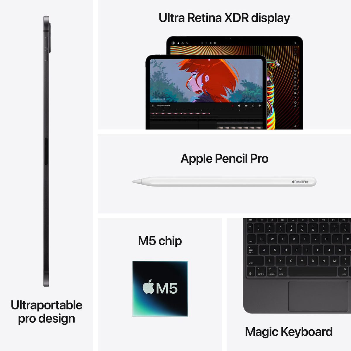 Apple iPad Pro M5 11-Inch 1TB Wi-Fi in Space Black - MDWP4LL/A - image 4