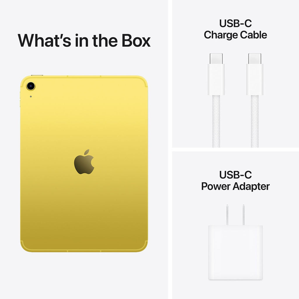 Apple iPad (11th Generation) 11-Inch 256GB Wi-Fi + Cellular in Yellow - MD7M4LL/A - image 3