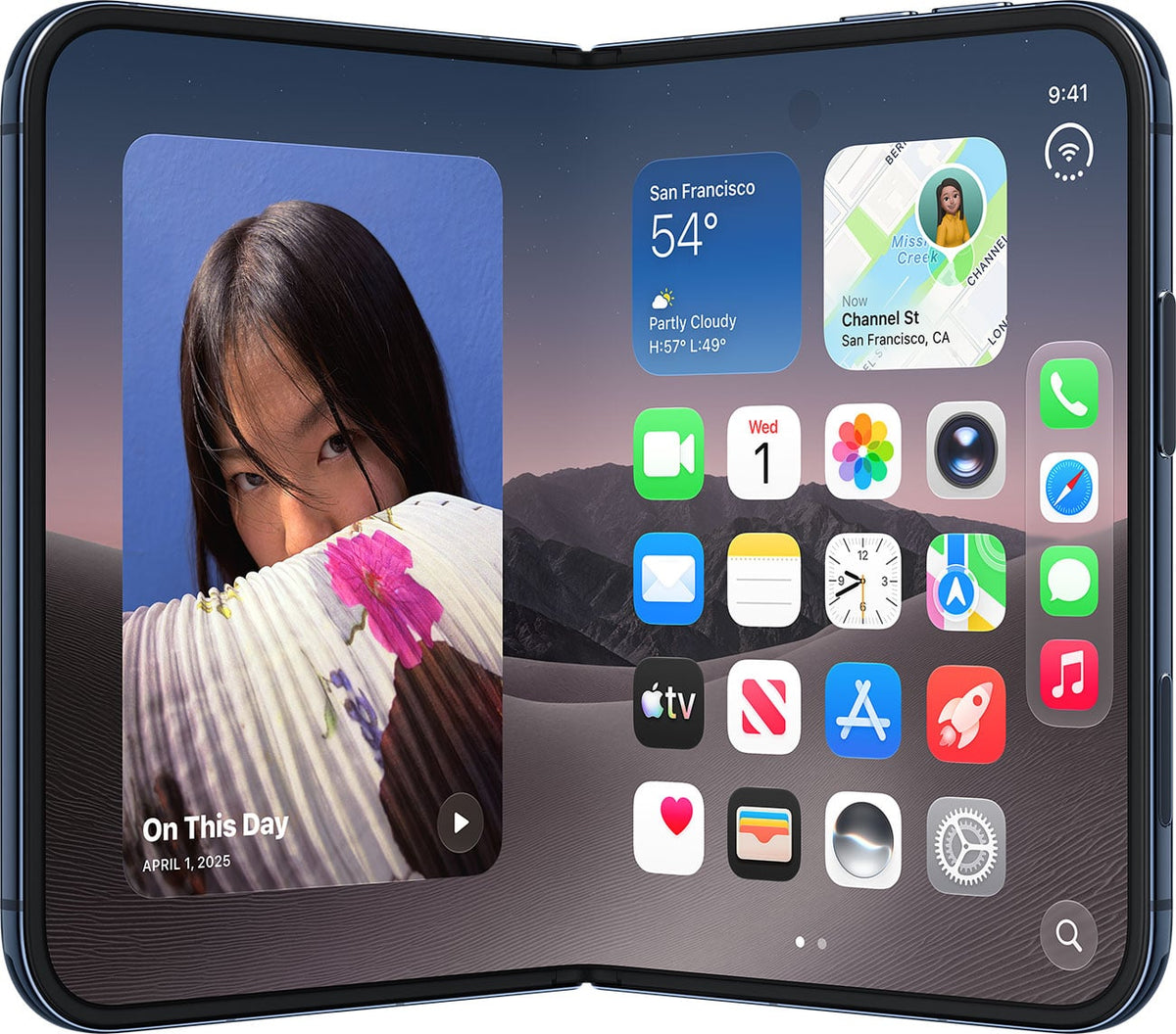Apple iPhone Duo 2TB in Night Sky - MK1R4LL/A & 6057G - image 2