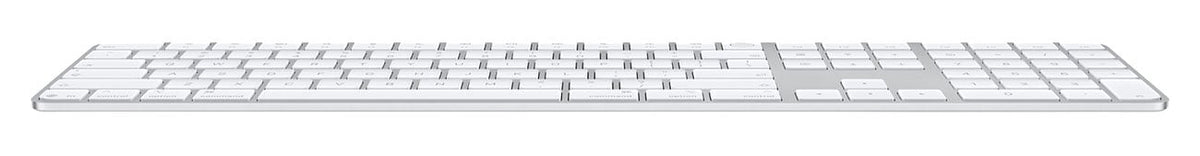 Apple Magic Keyboard with Touch ID and Numeric Keypad with White Keys - MJM64LL/A - image 2