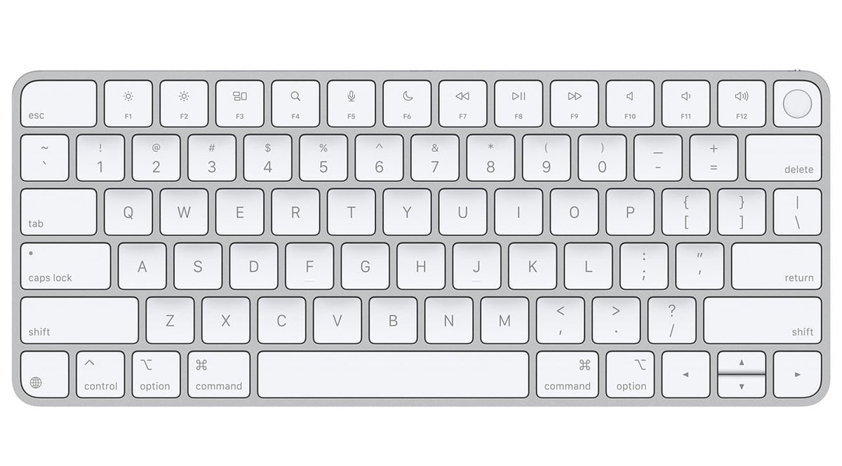 Apple Magic Keyboard with Touch ID for Mac Models with Apple Silicon (USB-C) in Silver - MXCK3LL/A - image 1