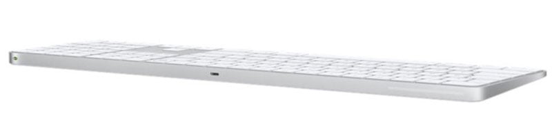 Apple Magic Keyboard with Touch ID and Numeric Keypad for Mac Models with Apple Silicon White (2024) - MX - image 2