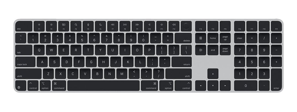Apple Magic Keyboard with Touch ID and Numeric Keypad for Mac Models with Apple Silicon Black (2024) - MX - image 1