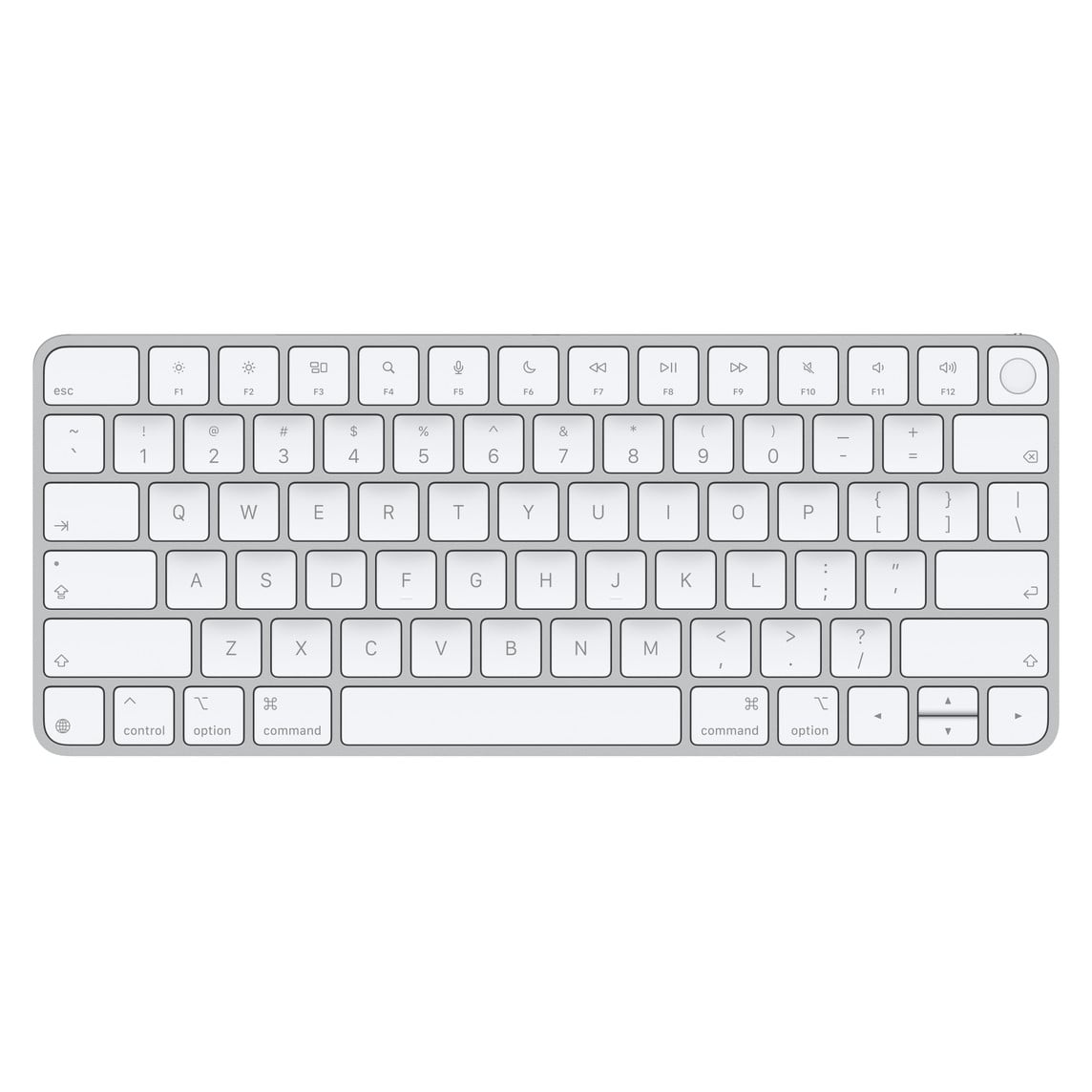Apple Magic Keyboard with Touch ID USB-C in White | Silver - MJLY4LL/A - image 1
