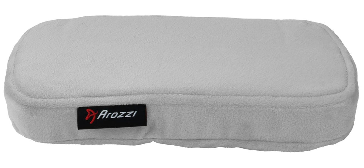 Arozzi Armrest Pads Memory Foam in Light Gray (Pair) - AZ-MFPAD-GY - image 2
