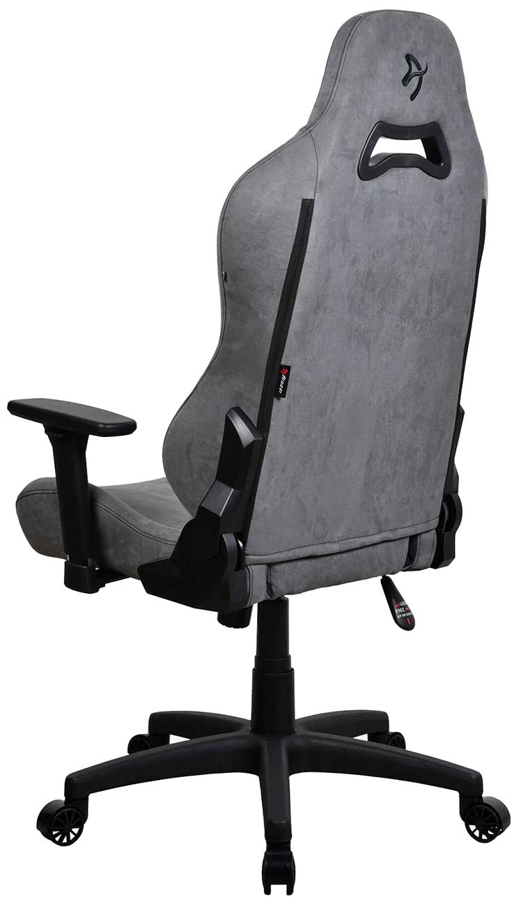 Arozzi Gaming Chair Torretta 2023 Edition Soft Fabric in Ash Finish - TORRETTA-SFB-ASH2 - image 4