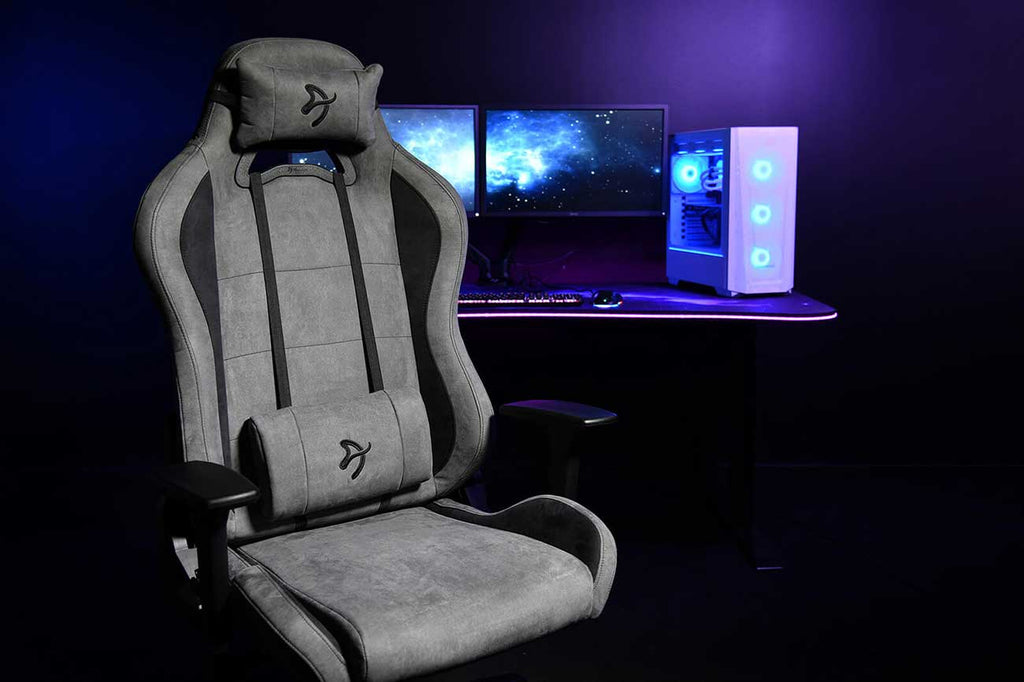 Arozzi Gaming Chair Torretta 2023 Edition Soft Fabric in Ash Finish - TORRETTA-SFB-ASH2 - image 5