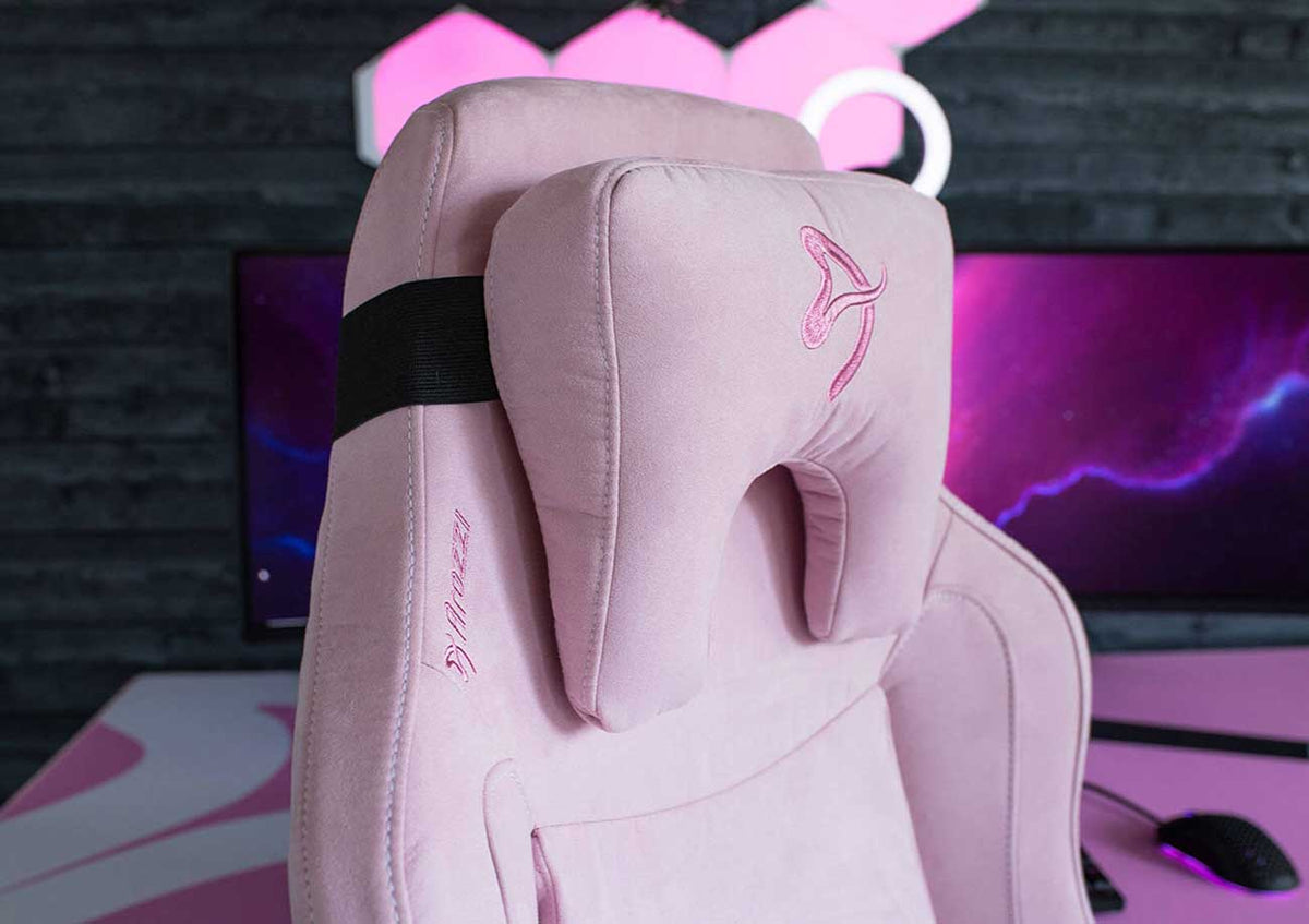 Arozzi Gaming Chair Vernazza Series Standard Supersoft in Pink PU Leather Finish - VERNAZZA-SPSF-PNK - image 6