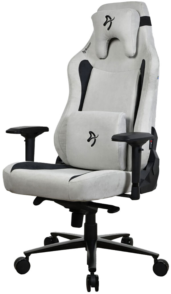 Arozzi Gaming Chair Vernazza XL in Supersoft Light Grey Finish - VERNAZZA-XL-SPSF-LG - image 2