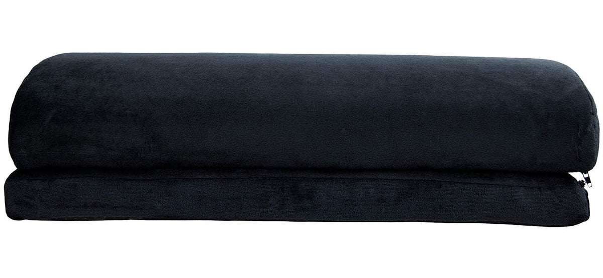 Arozzi Under-Desk Footrest Velvet in Black - AZ-FOOTREST-VELVET-BK - image 2
