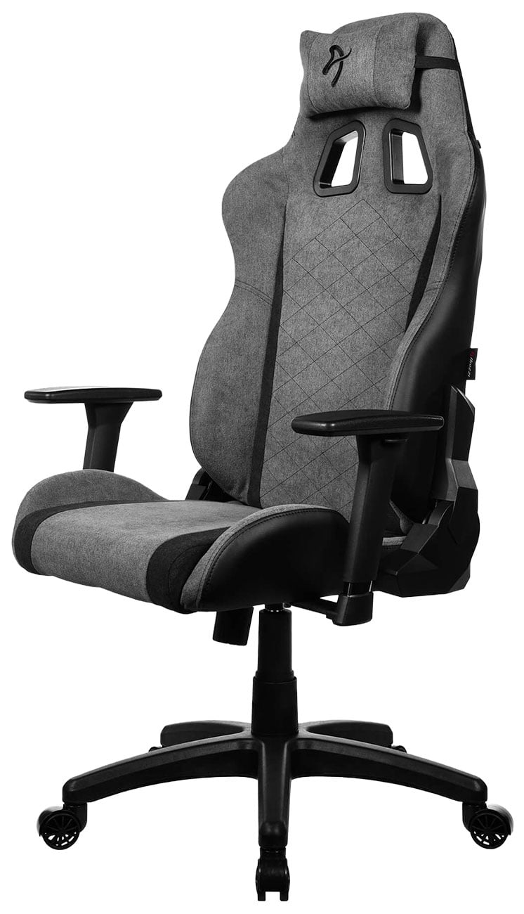 Arozzi Avanti Soft Fabric Gaming Chair in Ash - AVANTI-SFB-ASH - image 3