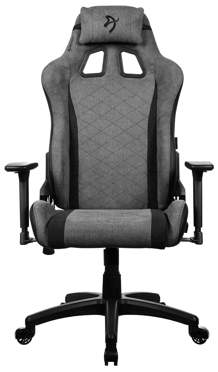 Arozzi Avanti Soft Fabric Gaming Chair in Ash - AVANTI-SFB-ASH - image 1