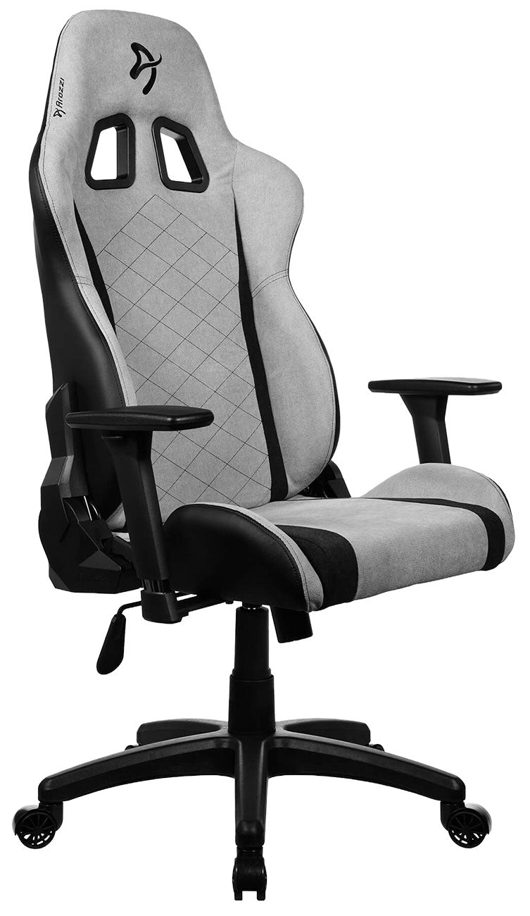 Arozzi Avanti Soft Fabric Gaming Chair in Light Gray - AVANTI-SFB-LG - image 2