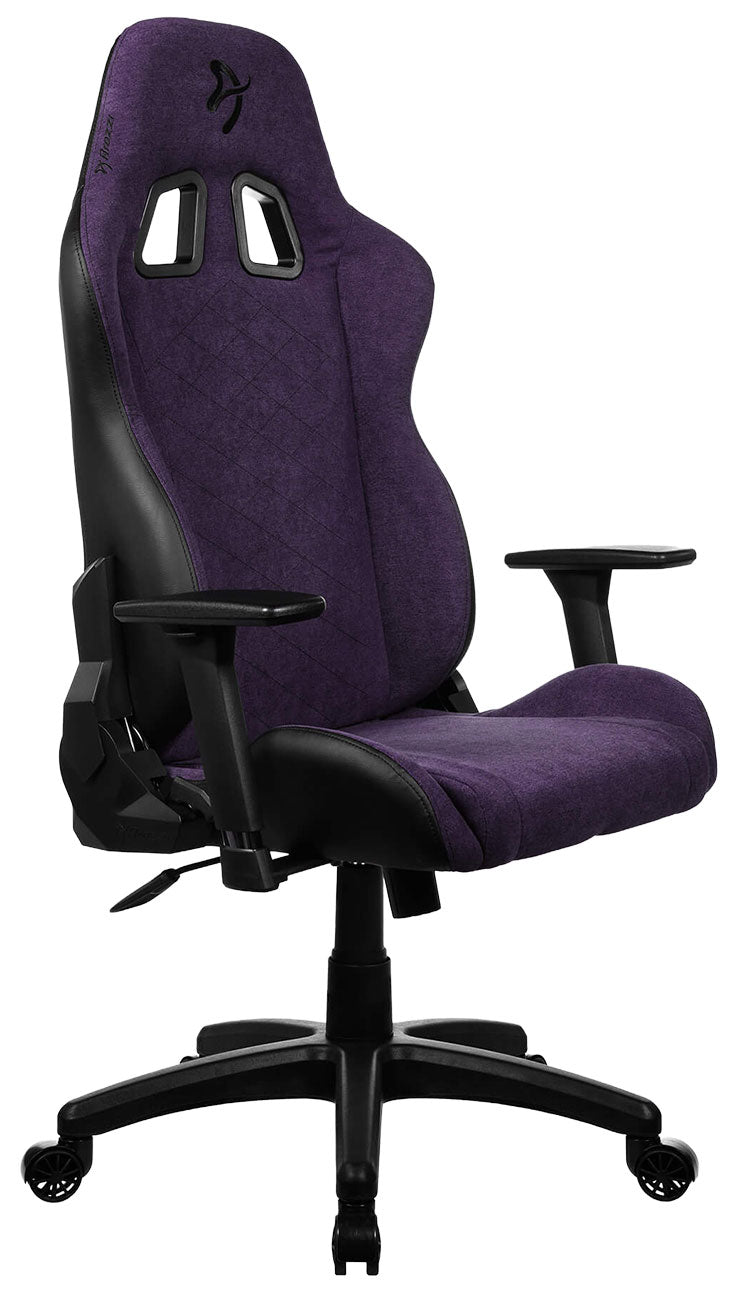 Arozzi Avanti Soft Fabric Gaming Chair in Purple - AVANTI-SFB-PPL - image 2