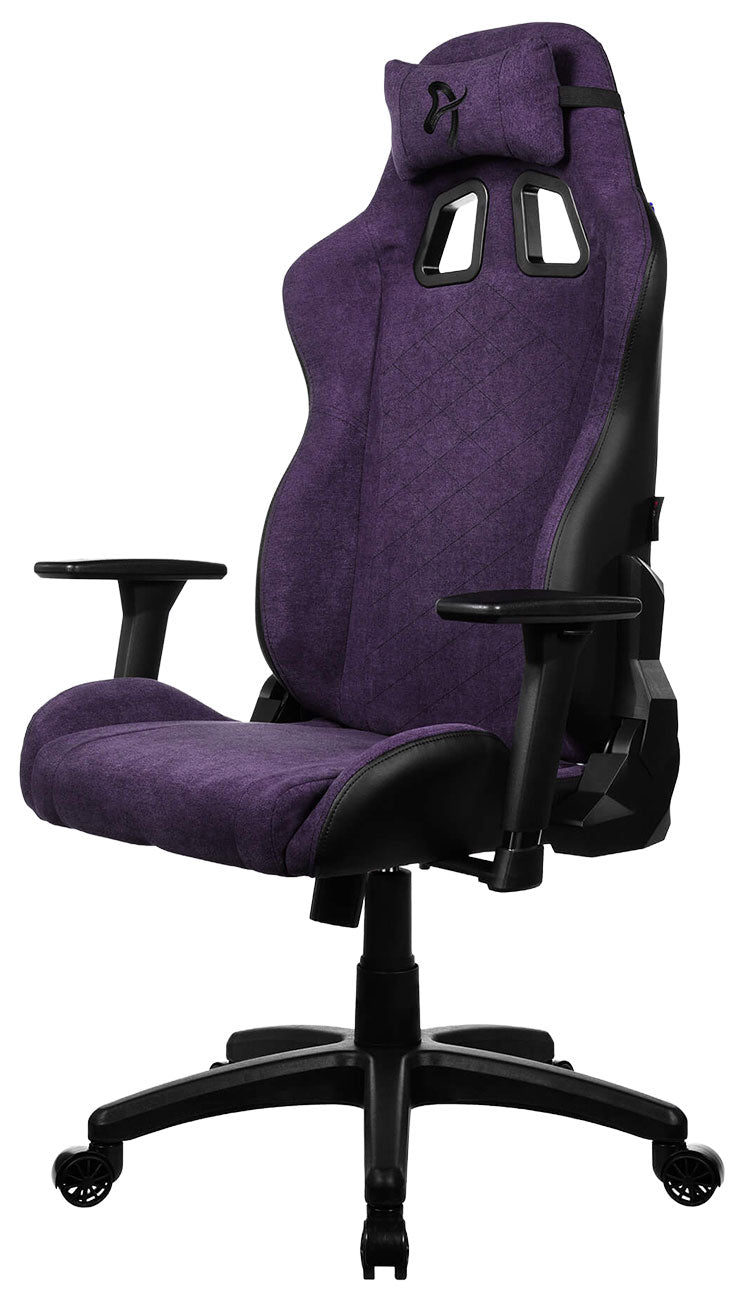 Arozzi Avanti Soft Fabric Gaming Chair in Purple - AVANTI-SFB-PPL - image 3