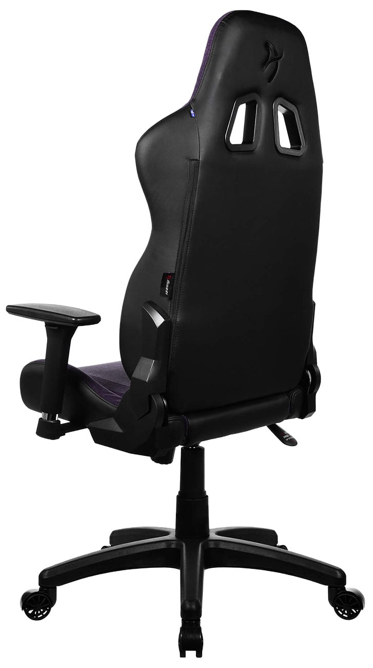 Arozzi Avanti Soft Fabric Gaming Chair in Purple - AVANTI-SFB-PPL - image 5