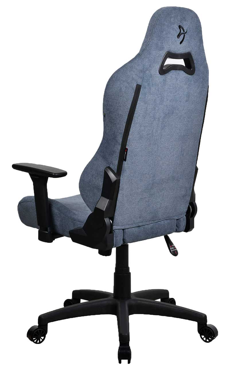 Arozzi Torretta Series Soft Fabric Gaming Chair in Blue - TORRETTA-SFB-BL2 - image 4