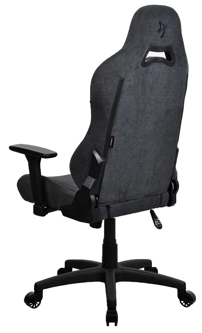 Arozzi Torretta Series Soft Fabric Gaming Chair in Dark Grey - TORRETTA-SFB-DG2 - image 4