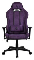 Arozzi Torretta Series Soft Fabric Gaming Chair in Purple - TORRETTA-SFB-PP - image 1