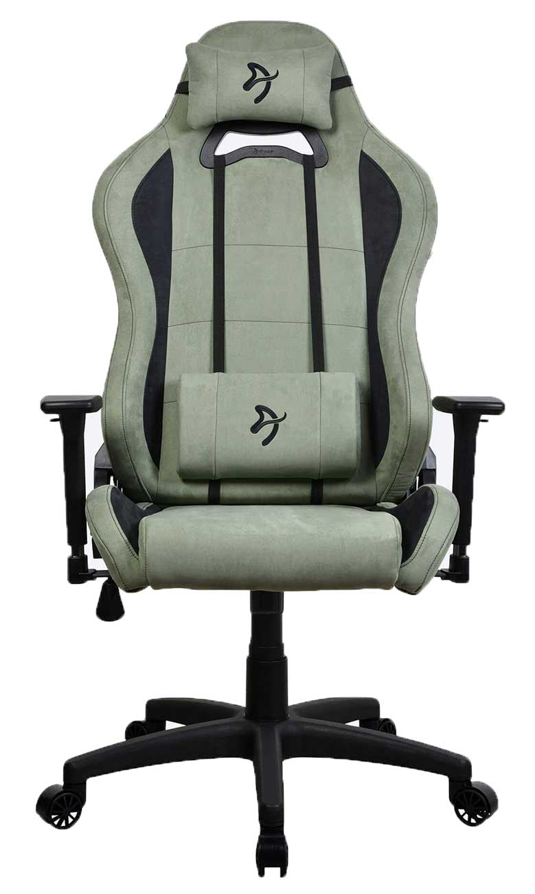 Arozzi Torretta Series Supersoft Gaming Chair in Forest Green - TORRETTA-SPSF-FST - image 1