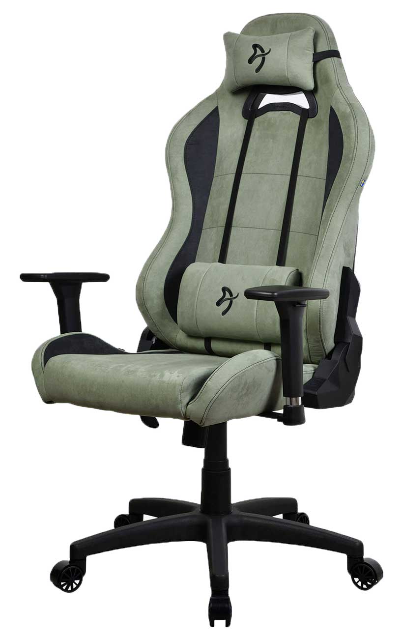 Arozzi Torretta Series Supersoft Gaming Chair in Forest Green - TORRETTA-SPSF-FST - image 2