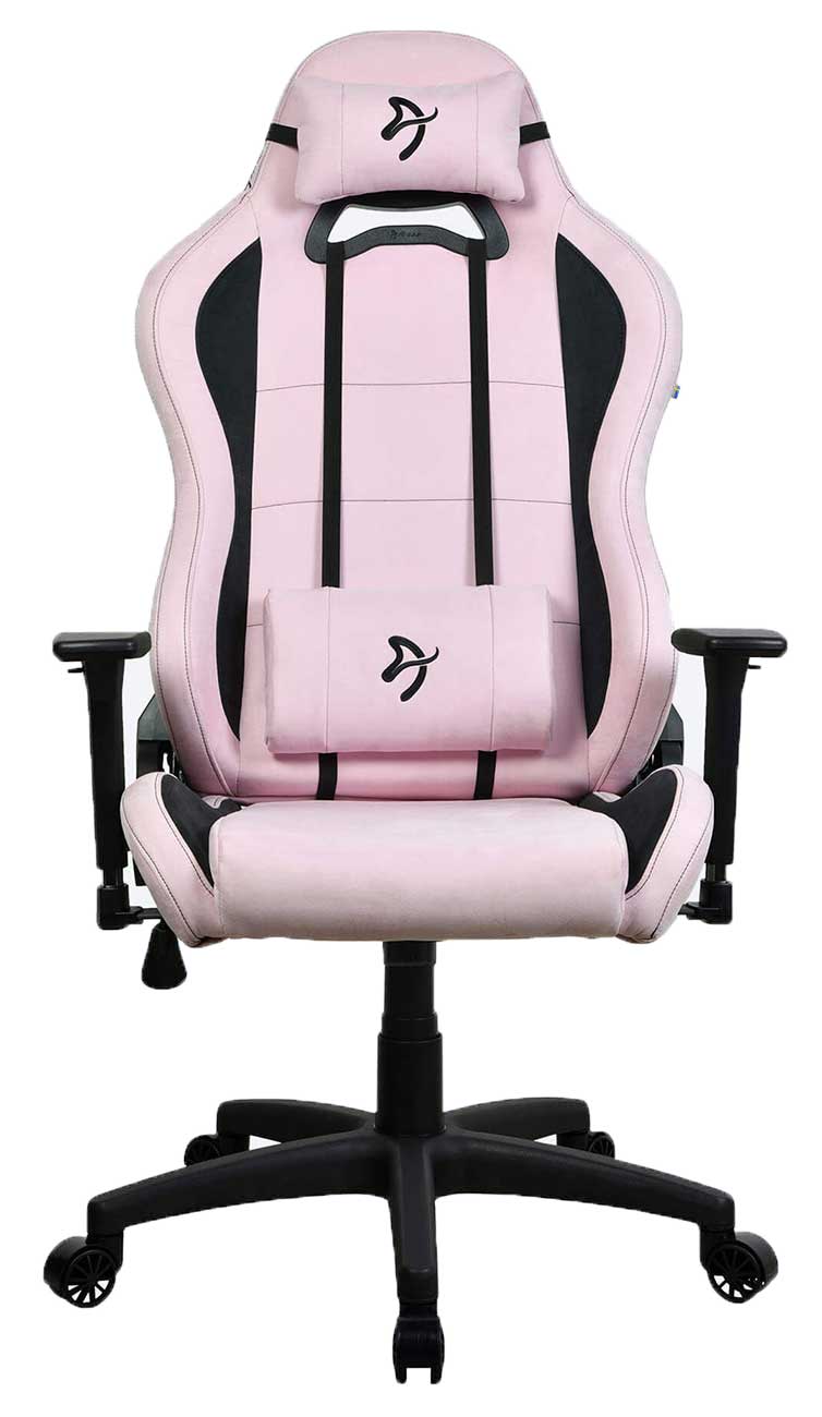 Arozzi Torretta Series Supersoft Gaming Chair in Pink - TORRETTA-SPSF-PNK - image 1