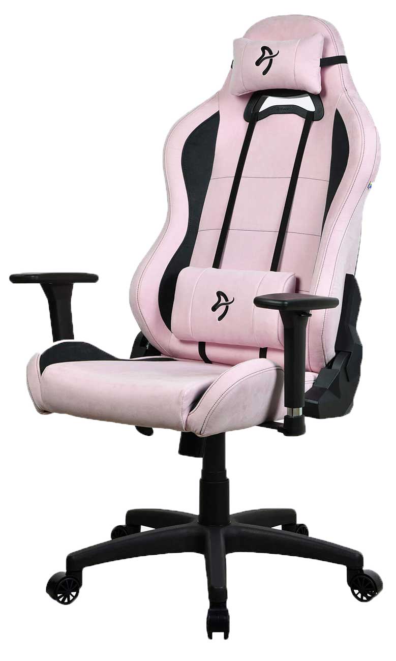 Arozzi Torretta Series Supersoft Gaming Chair in Pink - TORRETTA-SPSF-PNK - image 2