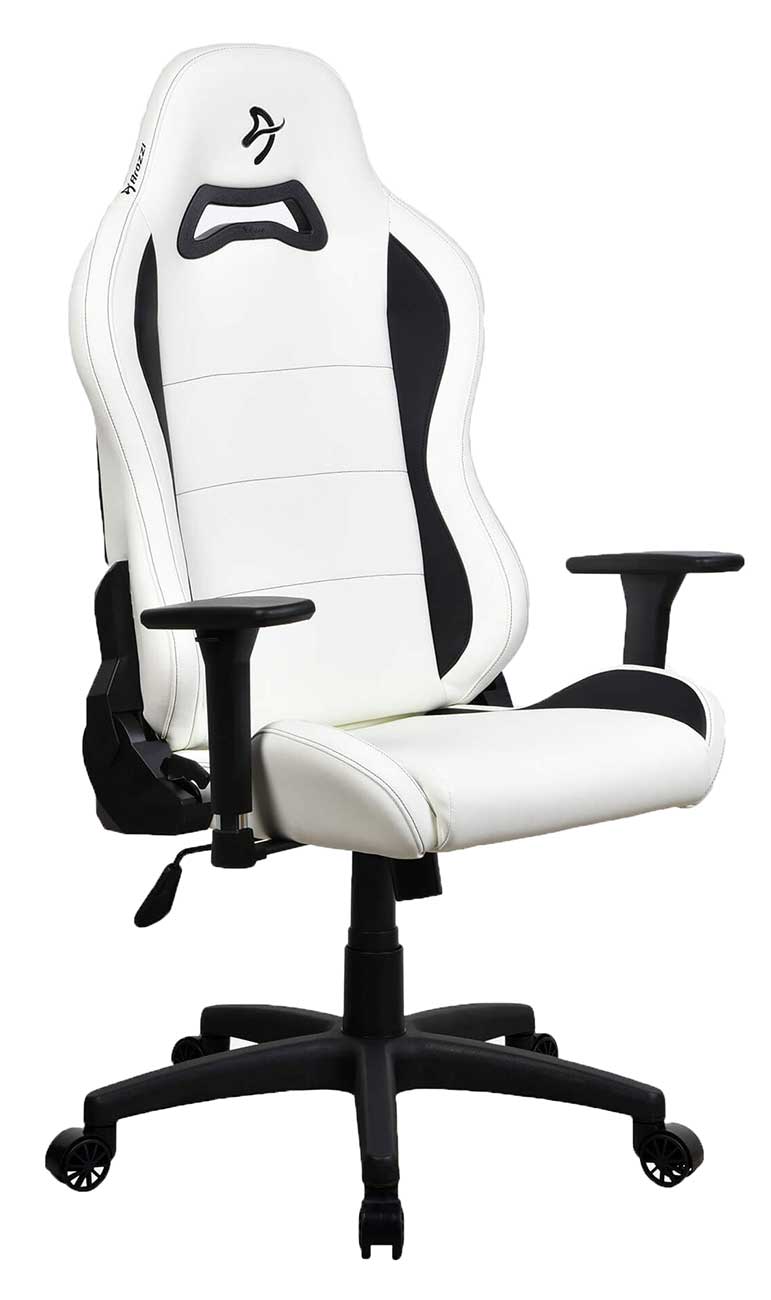 Arozzi Torretta Series Soft PU Gaming Chair in White - TORRETTA-SPU-WT - image 3