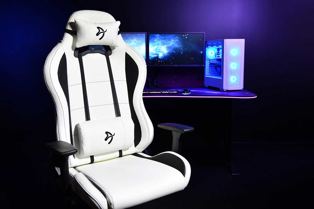 Arozzi Torretta Series Soft PU Gaming Chair in White - TORRETTA-SPU-WT - image 6