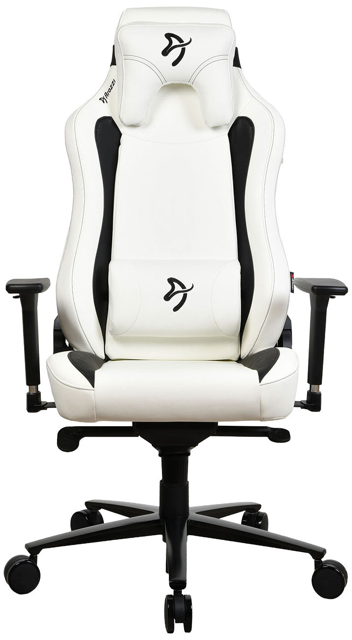 Arozzi Vernazza Series Standard SoftPU Leather Gaming Chair in White - VERNAZZA-SPU-WT - image 1
