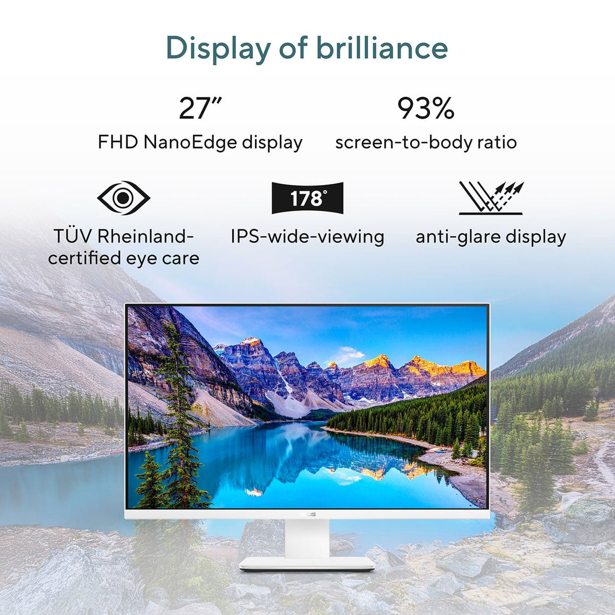 ASUS V600 AiO (VM670) Copilot+ PC Desktop AMD Ryzen AI 7 350 16GB RAM 1TB SSD in White - VM670KA-DB704T - image 12
