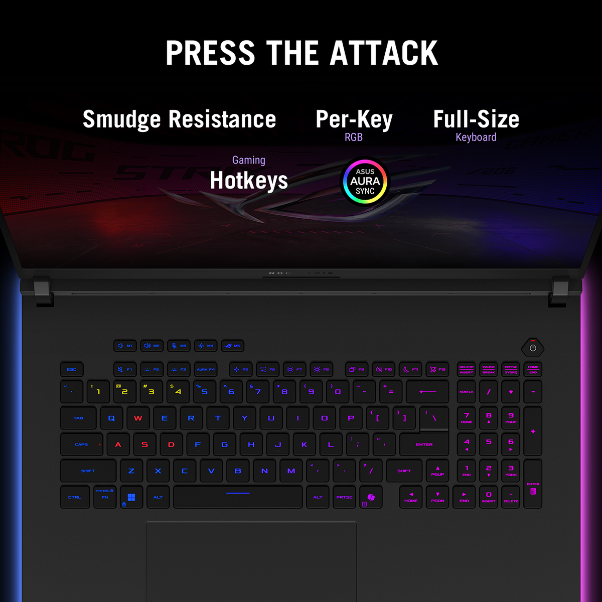 ASUS ROG Strix SCAR 18 Gaming Laptop 18-Inch Intel Core Core Ultra 9 290HX Plus 32GB RAM 1TB SSD, NVIDIA  - image 9