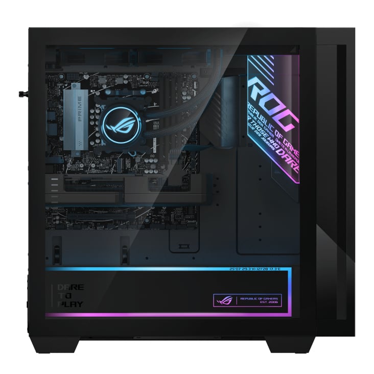ASUS ROG G700 Gaming Desktop AMD Ryzen 7 8700F 32GB RAM 1TB SSD, NVIDIA GeForce RTX 5070 PRIME 12GB in Bl - image 3