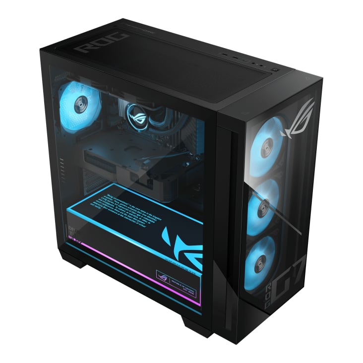 ASUS ROG G700 Gaming Desktop AMD Ryzen 7 8700F 32GB RAM 1TB SSD, NVIDIA GeForce RTX 5070 PRIME 12GB in Bl - image 6