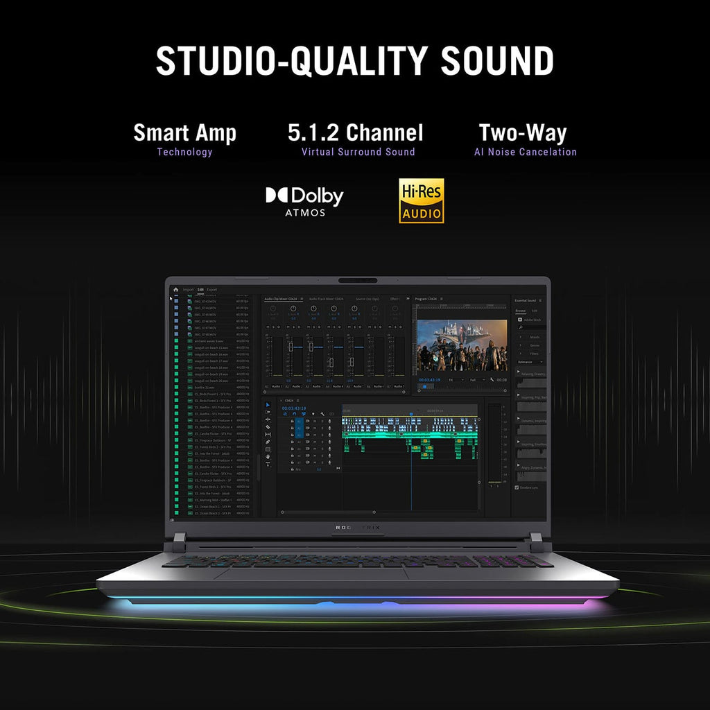 ASUS ROG Strix G18 Gaming Laptop 18-Inch Intel Core Ultra 9 290HX Plus 32GB RAM 1TB SSD, NVIDIA GeForce R - image 12