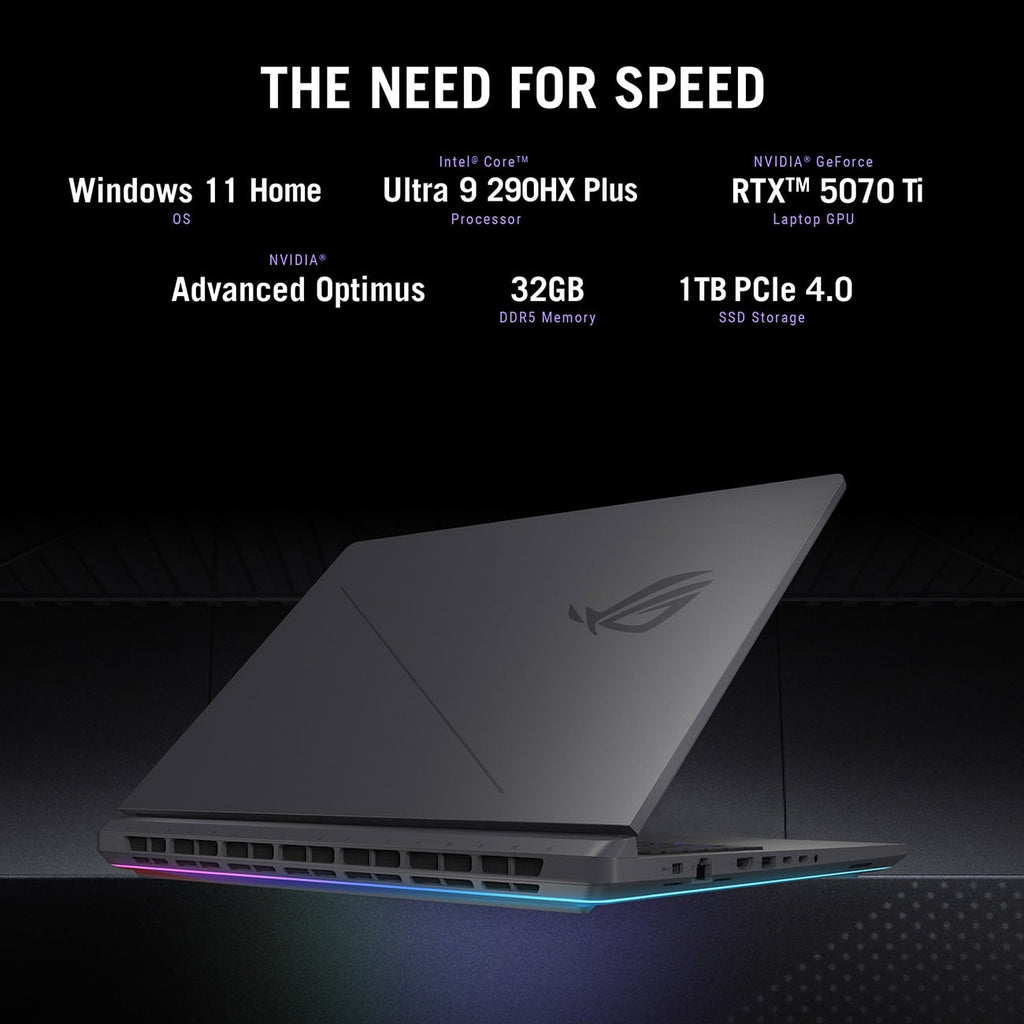 ASUS ROG Strix G18 Gaming Laptop 18-Inch Intel Core Ultra 9 290HX Plus 32GB RAM 1TB SSD, NVIDIA GeForce R - image 8