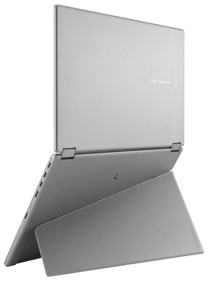 ASUS ZenScreen Duo OLED Portable Monitor Dual 14-Inch FHD in Silver - MQ149CD - image 2