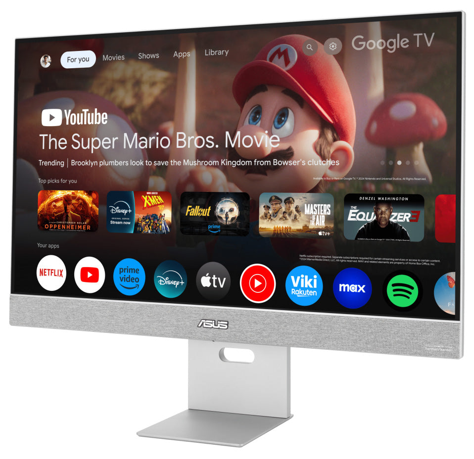 ASUS ZenScreen MS27UC Smart Monitor 27-Inch 4K UHD with Built-In Speakers and Google TV - MS27UC - image 3