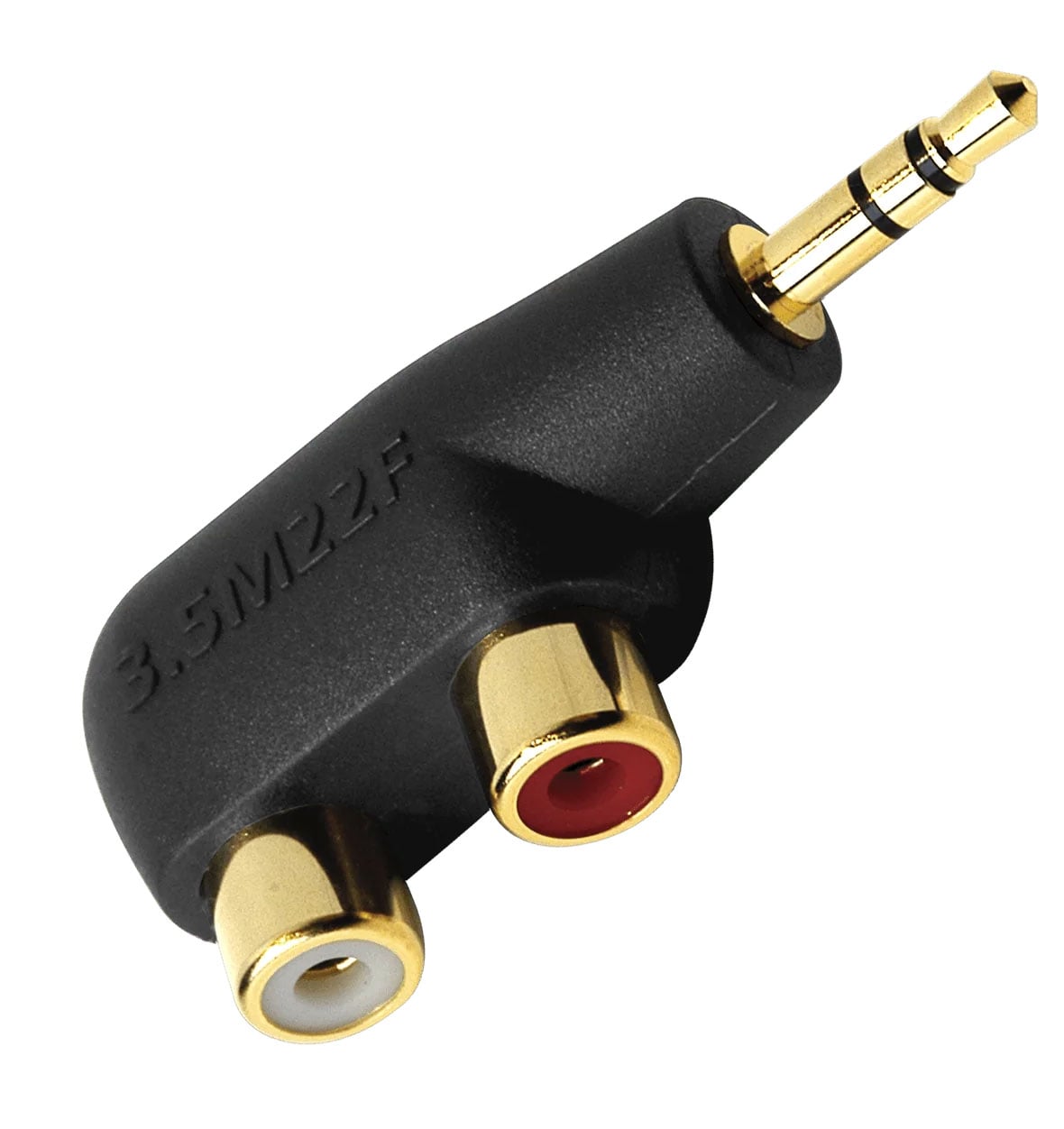 Audioquest Mini 3.5MM To 2x Female RCA Adaptor - 35MM22RCA - image 1