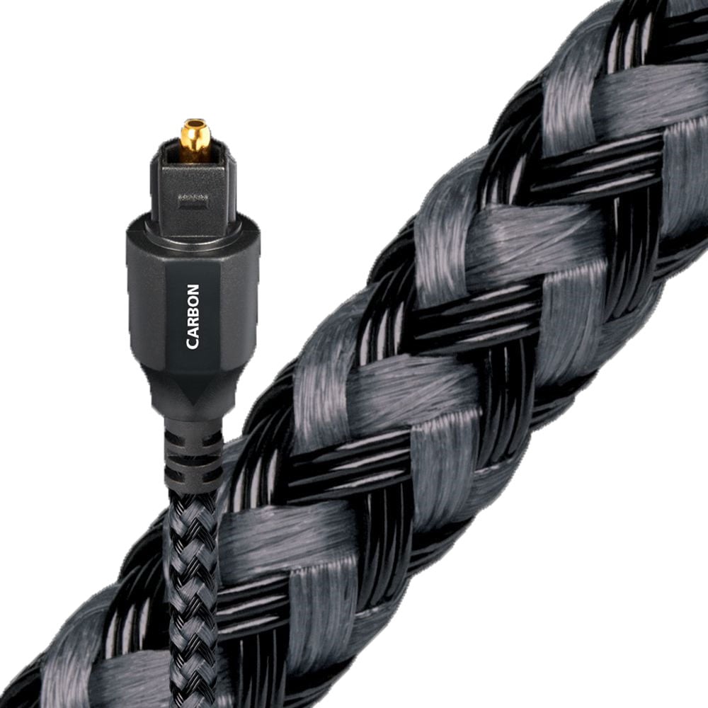 AudioQuest Carbon 1.5 Meter (4.9 Feet) Digital Optical Cable - OPTCARBON1POINT5M - image 1